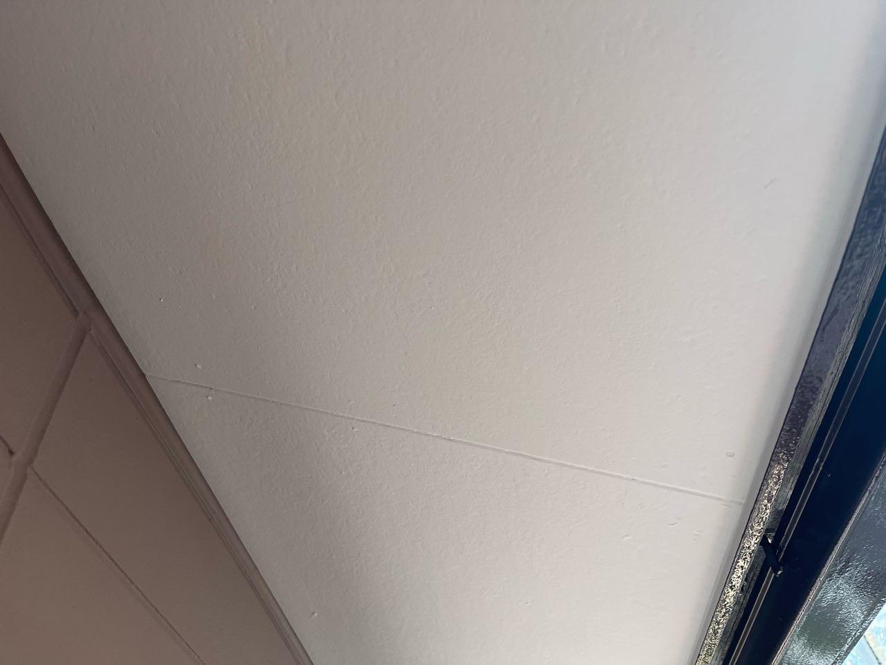 【軒天塗装】完了