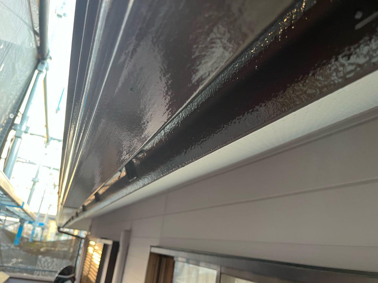 【破風・鼻隠し塗装】完了