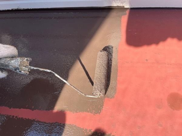 【庇塗装】下塗り