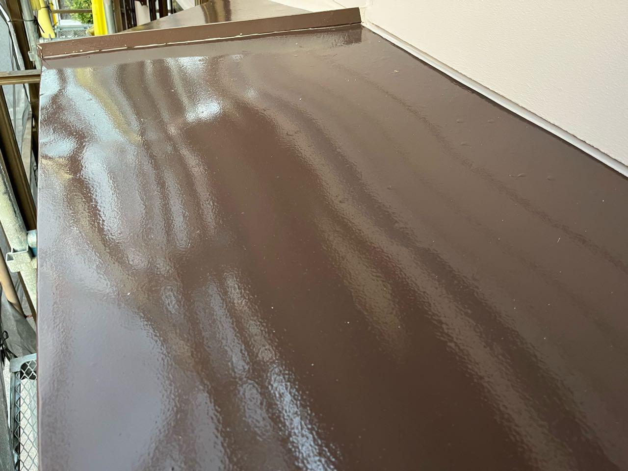 【庇塗装】完了