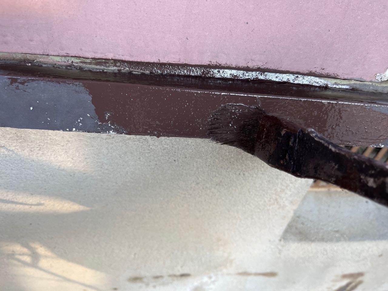 【水切り塗装】下塗り