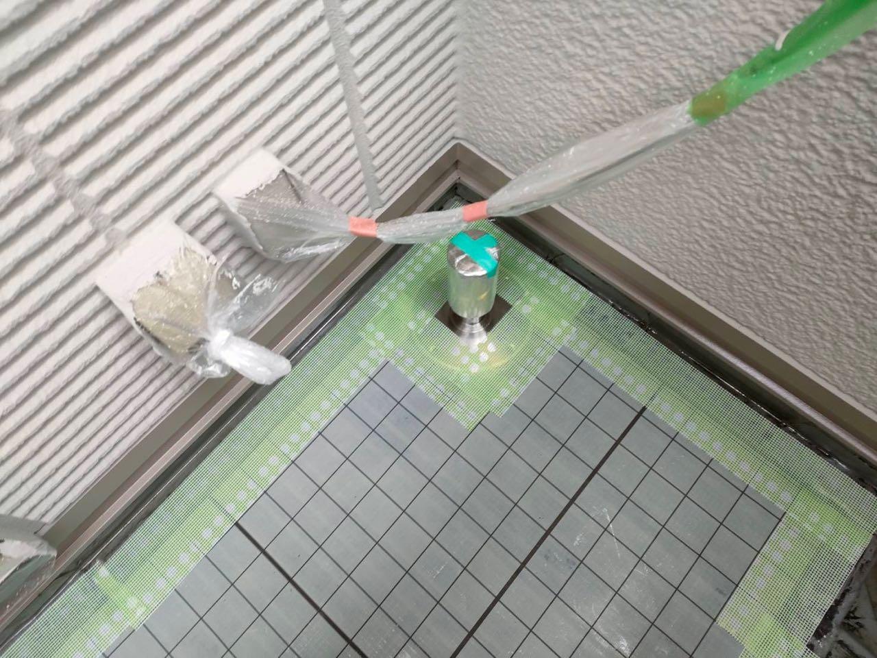 【防水工事】脱気筒取付