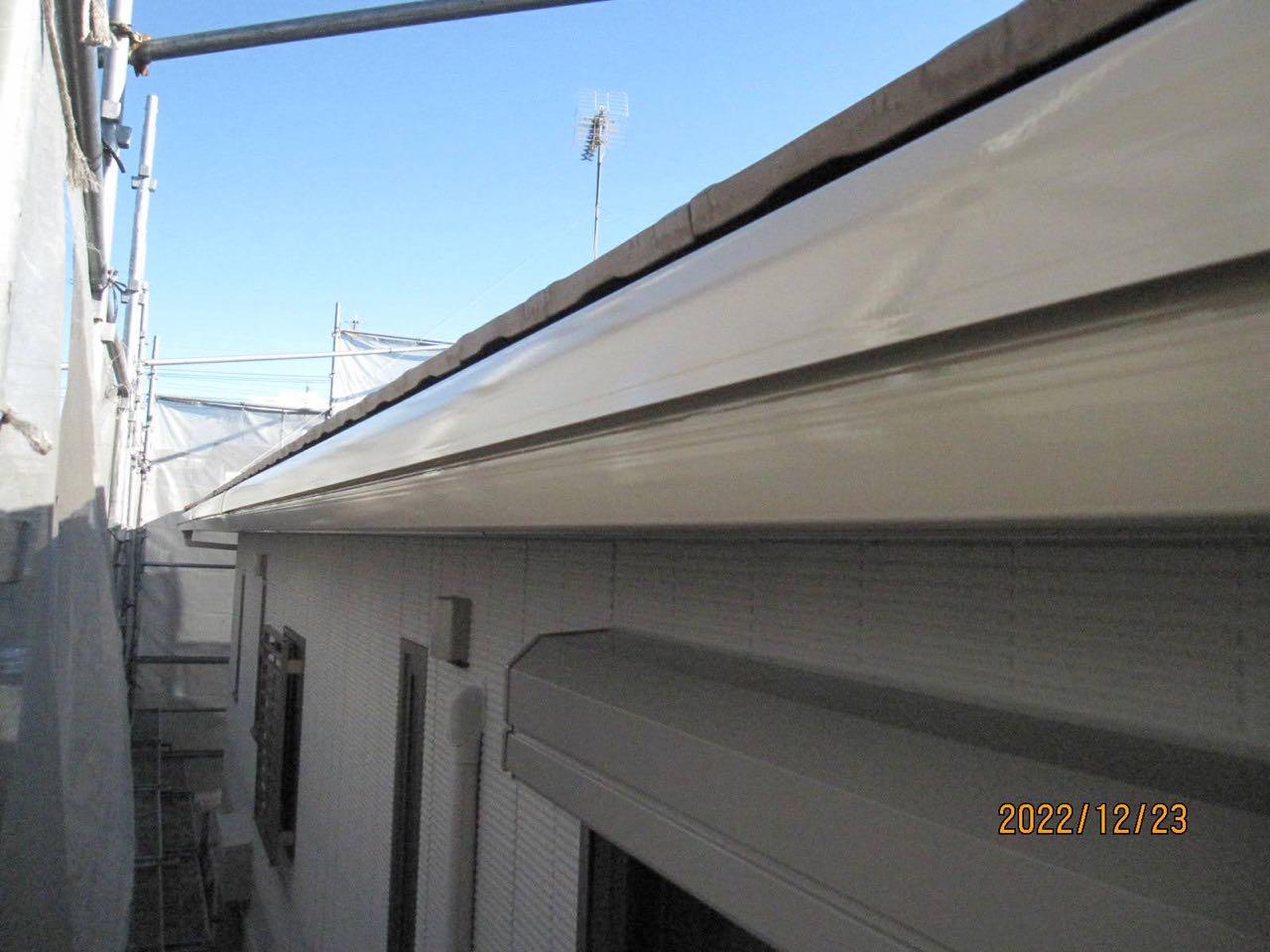 【雨樋塗装】完了