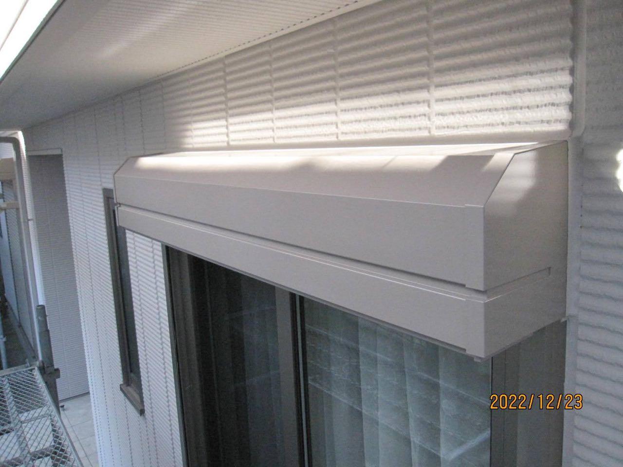 【シャッターボックス塗装】完了