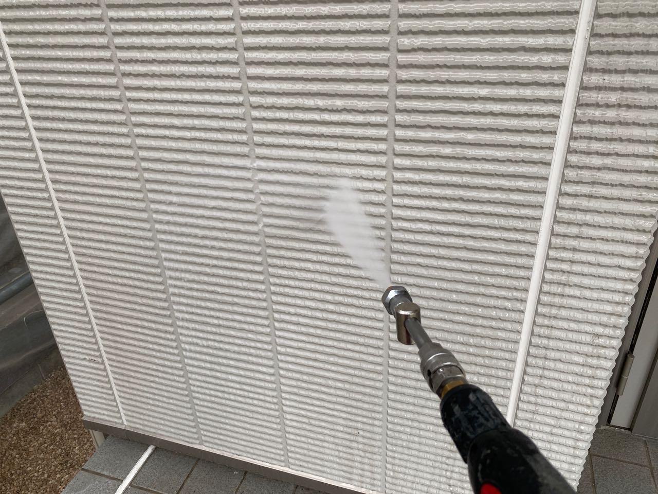 【外壁洗浄】高圧水洗浄