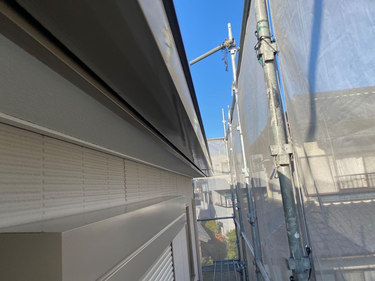 【雨樋塗装】完了