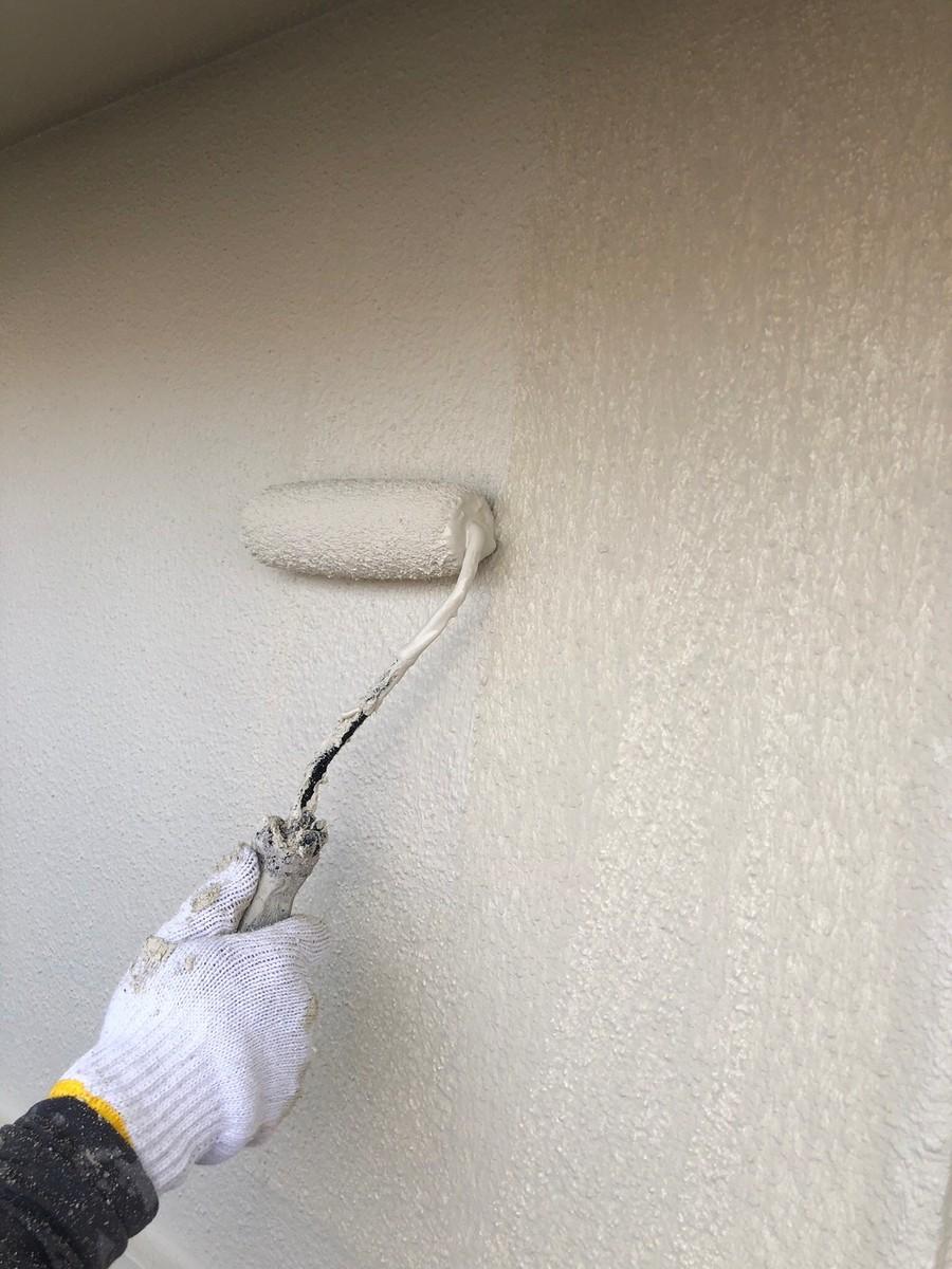 【外壁塗装1】上塗り