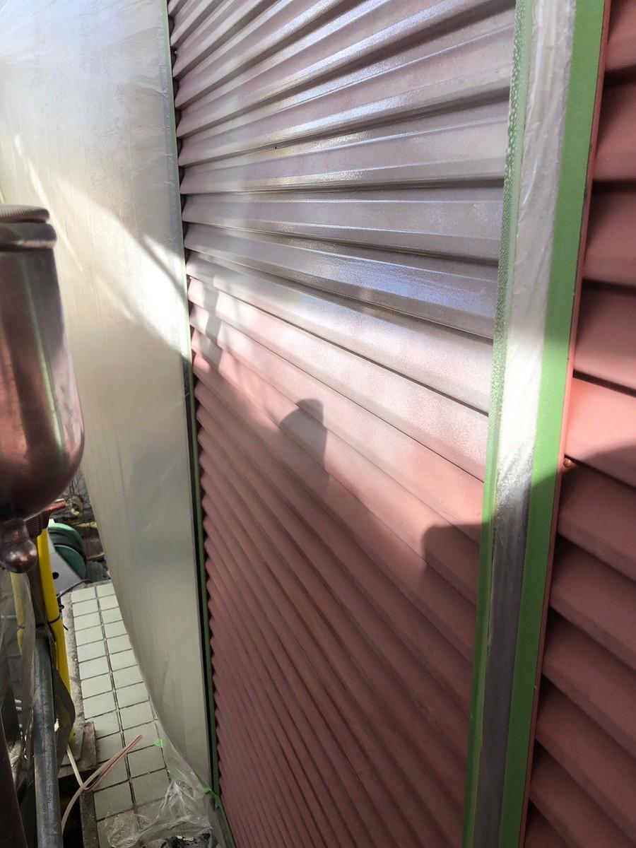 【雨戸塗装】下塗り