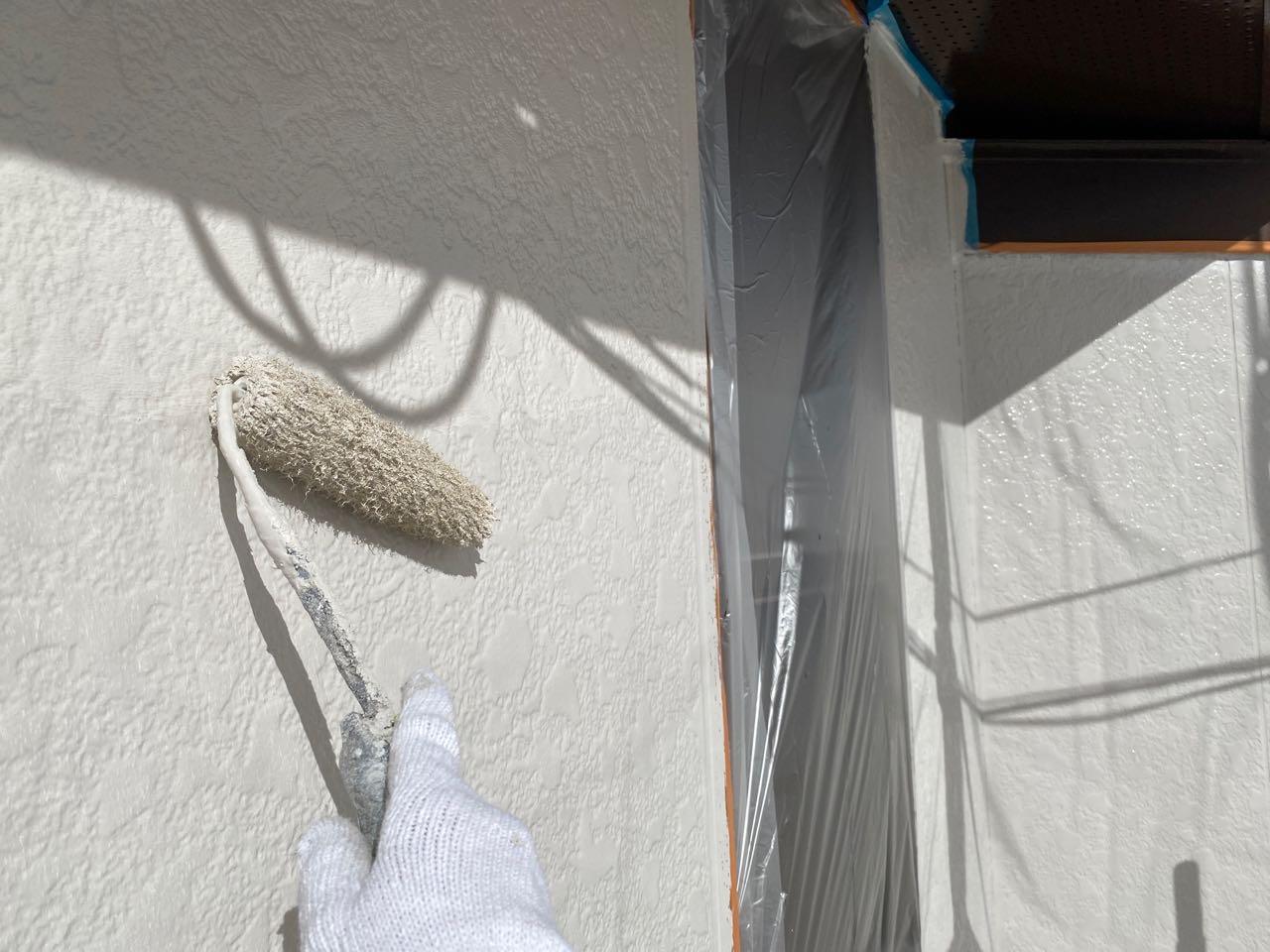 【外壁塗装1】上塗り