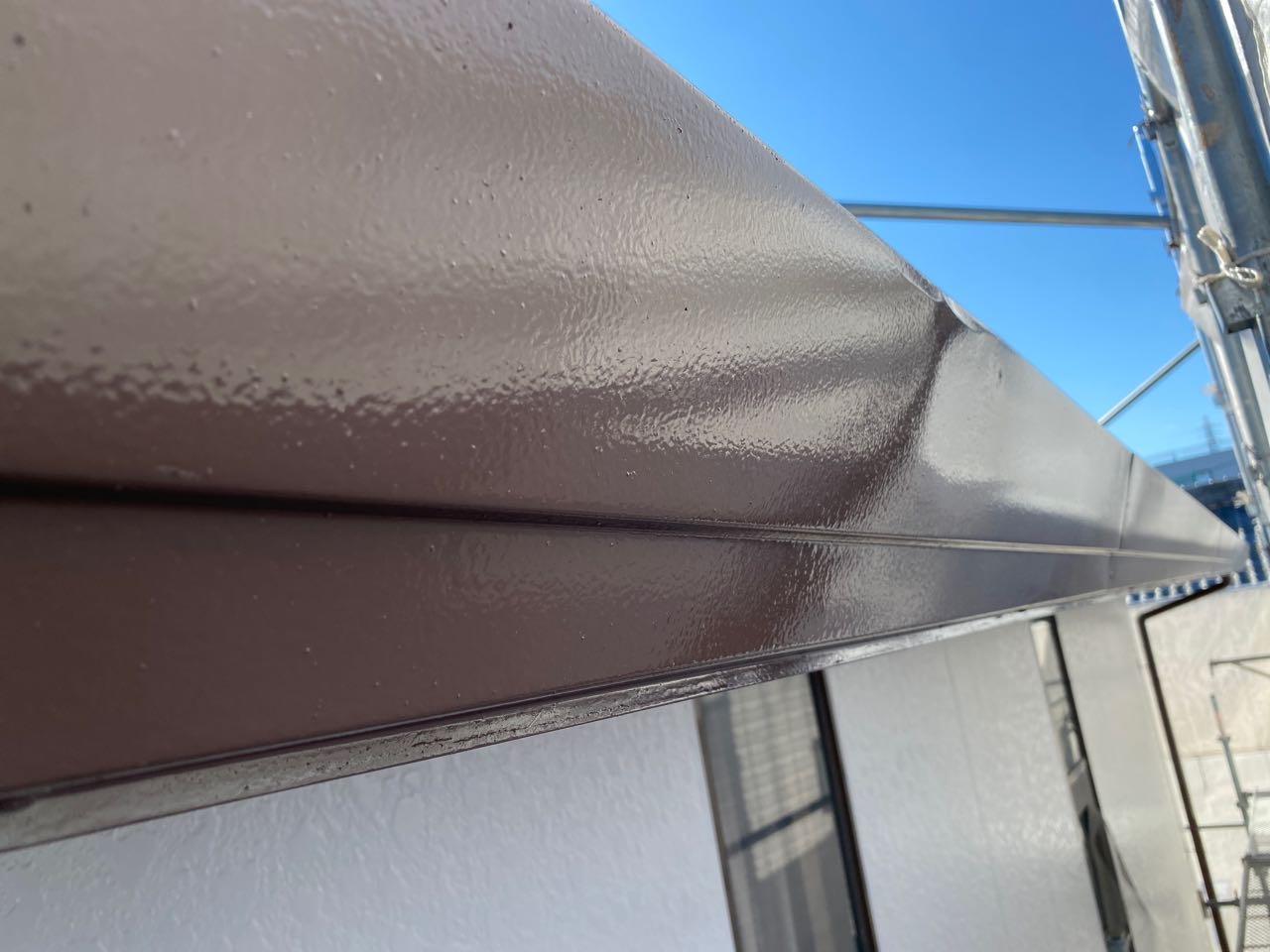 【破風・鼻隠し塗装】完了