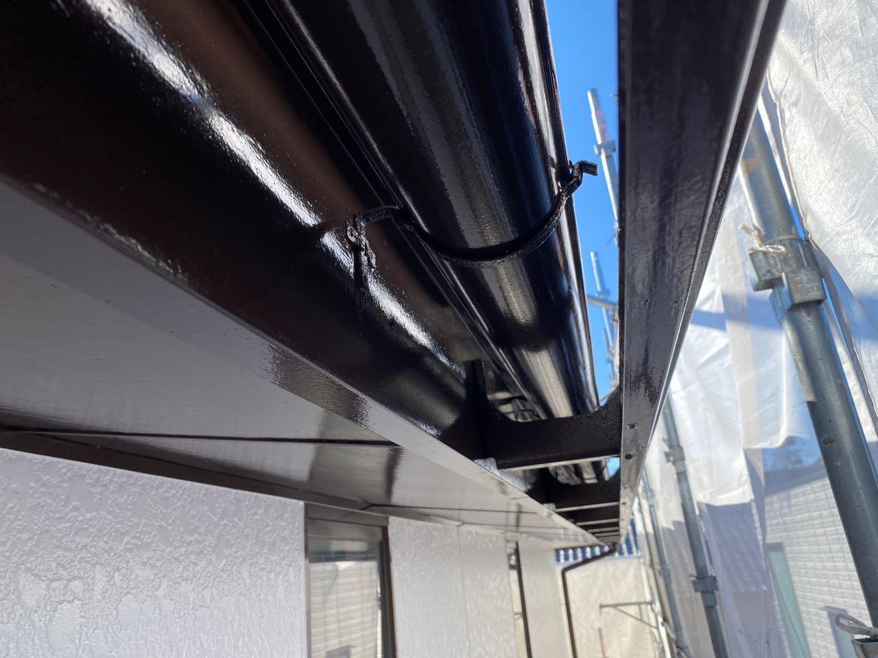 【雨樋塗装】完了