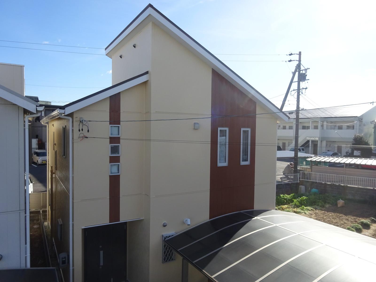 サンヨーハウジング様施工のお住まいの外壁塗装・ベランダ防水施工事例　豊田市東新町　T様邸