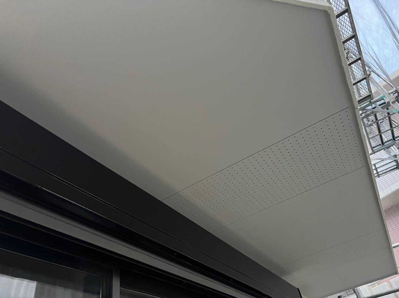 【軒天塗装】完了