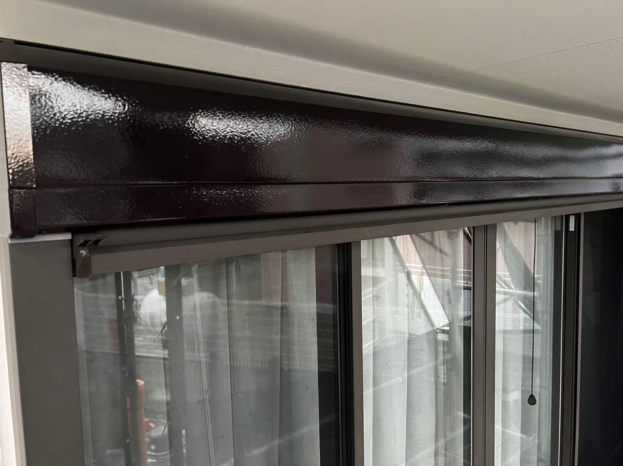 【シャッターボックス塗装】完了