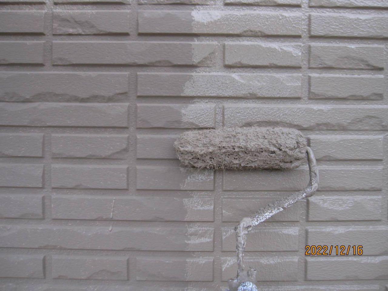 【外壁塗装1】上塗り