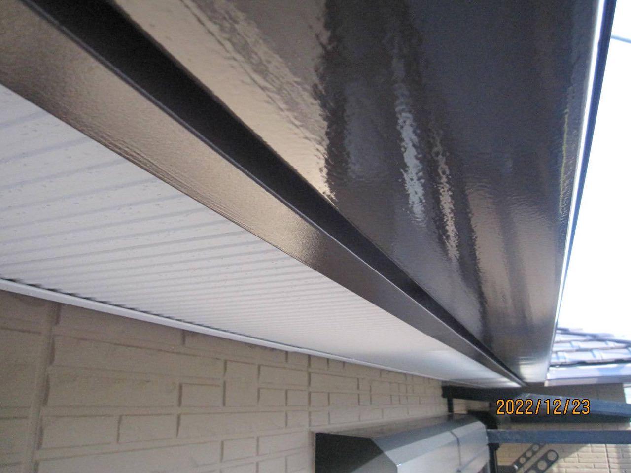 【破風・鼻隠し塗装】完了