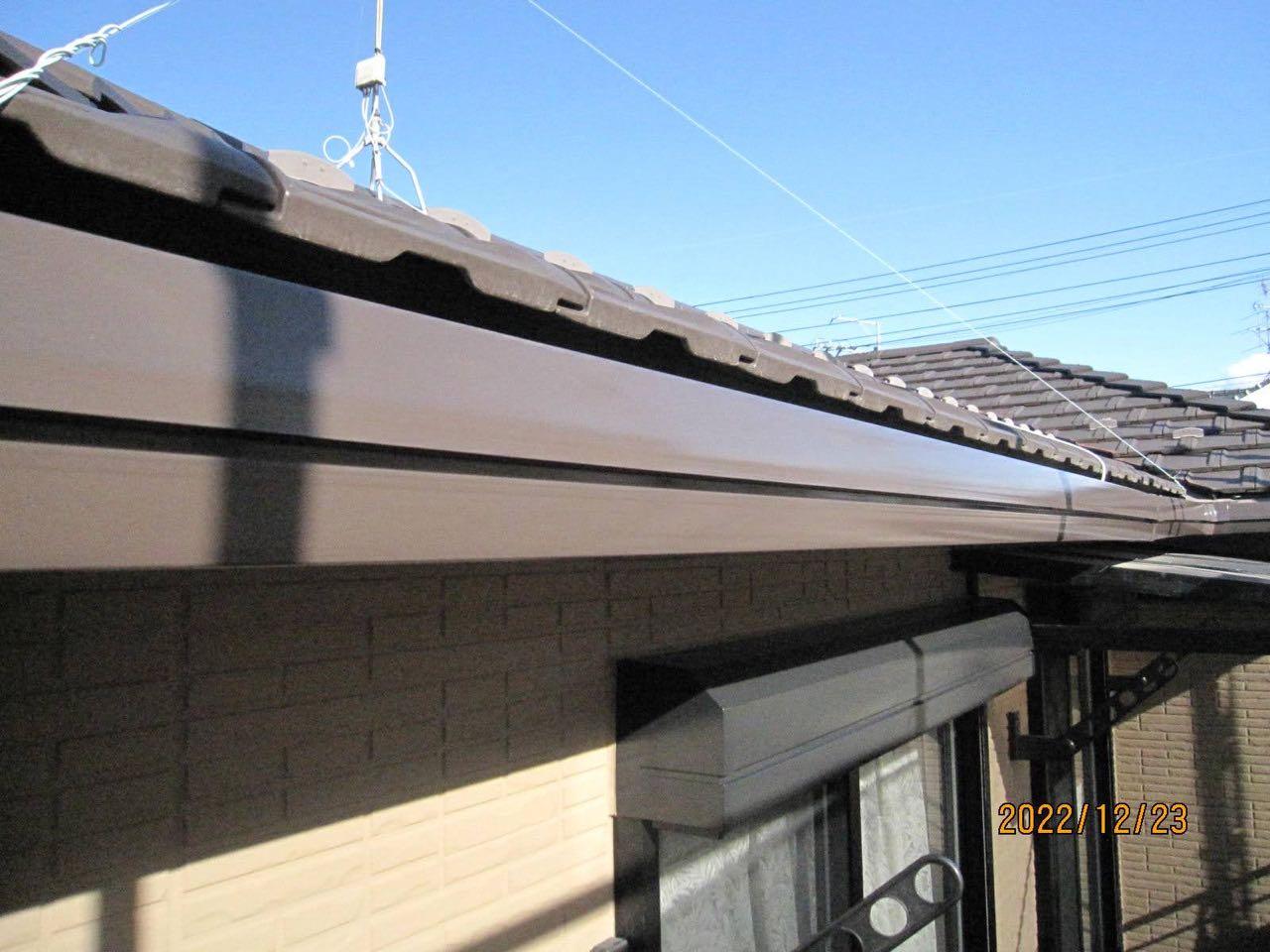 【雨樋塗装】完了