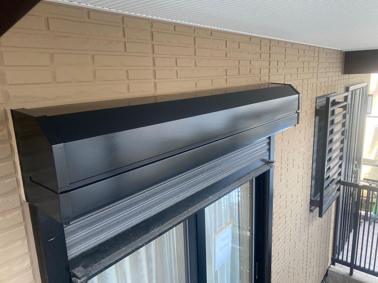 【シャッターボックス塗装】完了