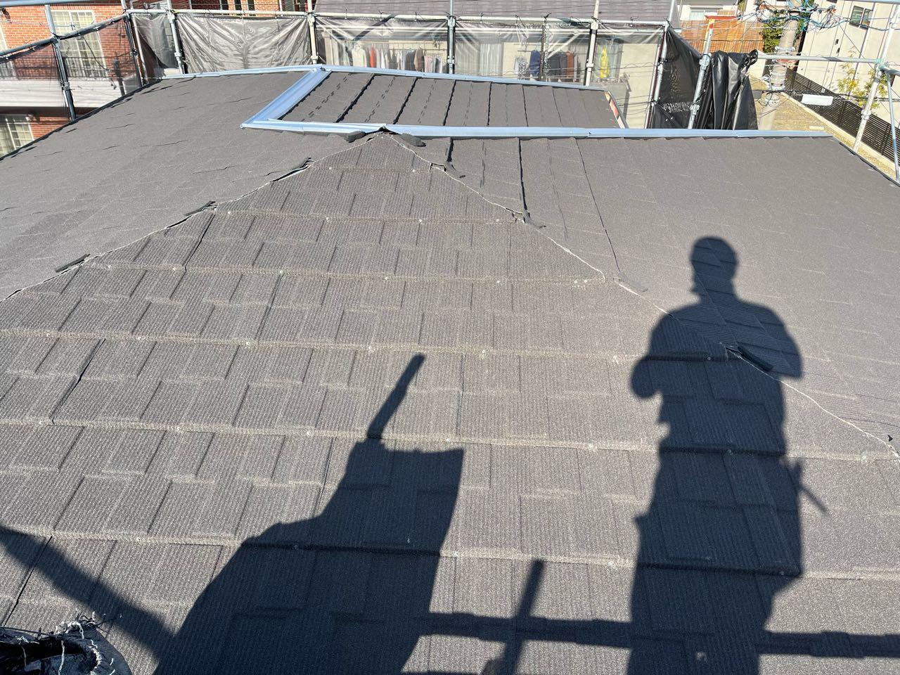 【屋根板金工事】屋根本体施工2