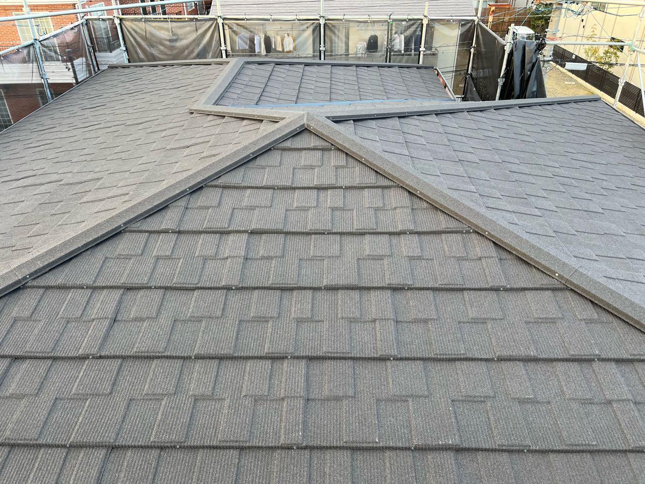 【屋根板金工事】完成全景