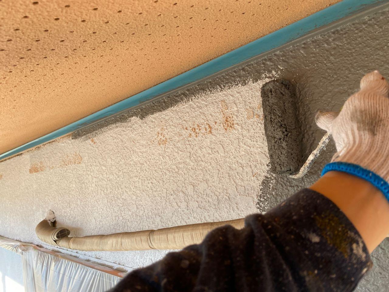 【外壁塗装1】中塗り