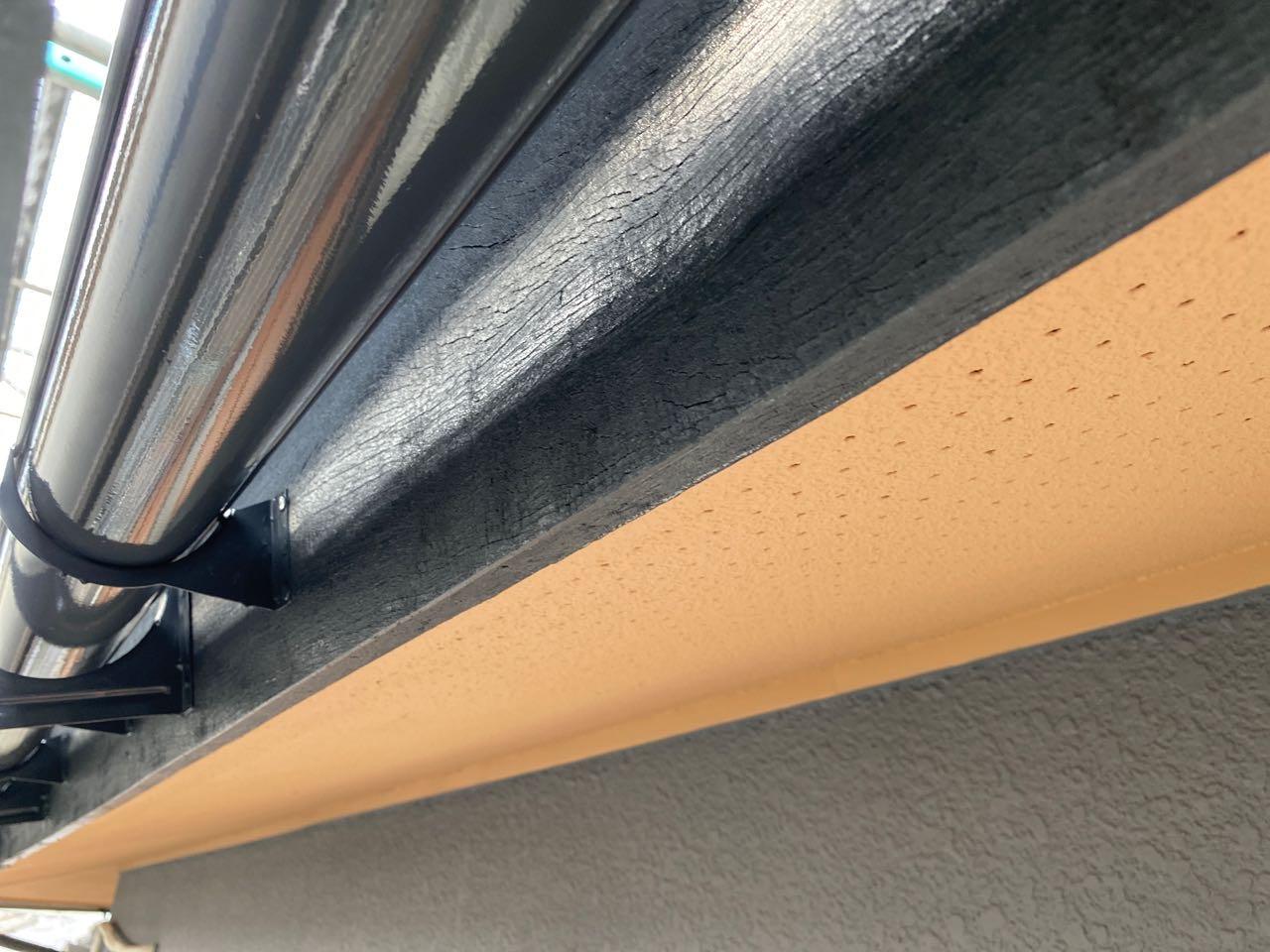 【破風・鼻隠し塗装】完了