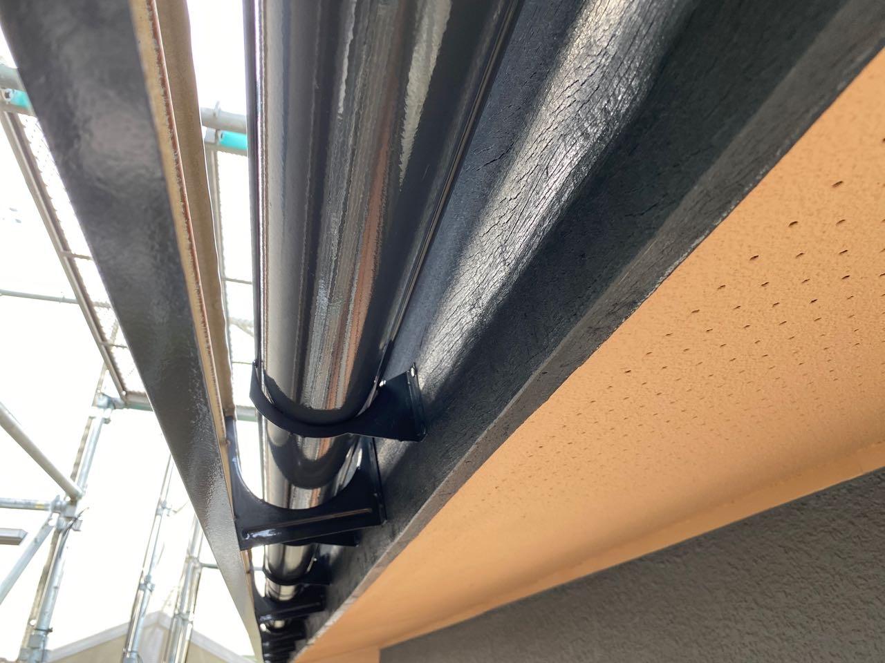 【雨樋塗装】完了