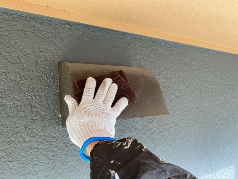 【水切り塗装】ケレン作業