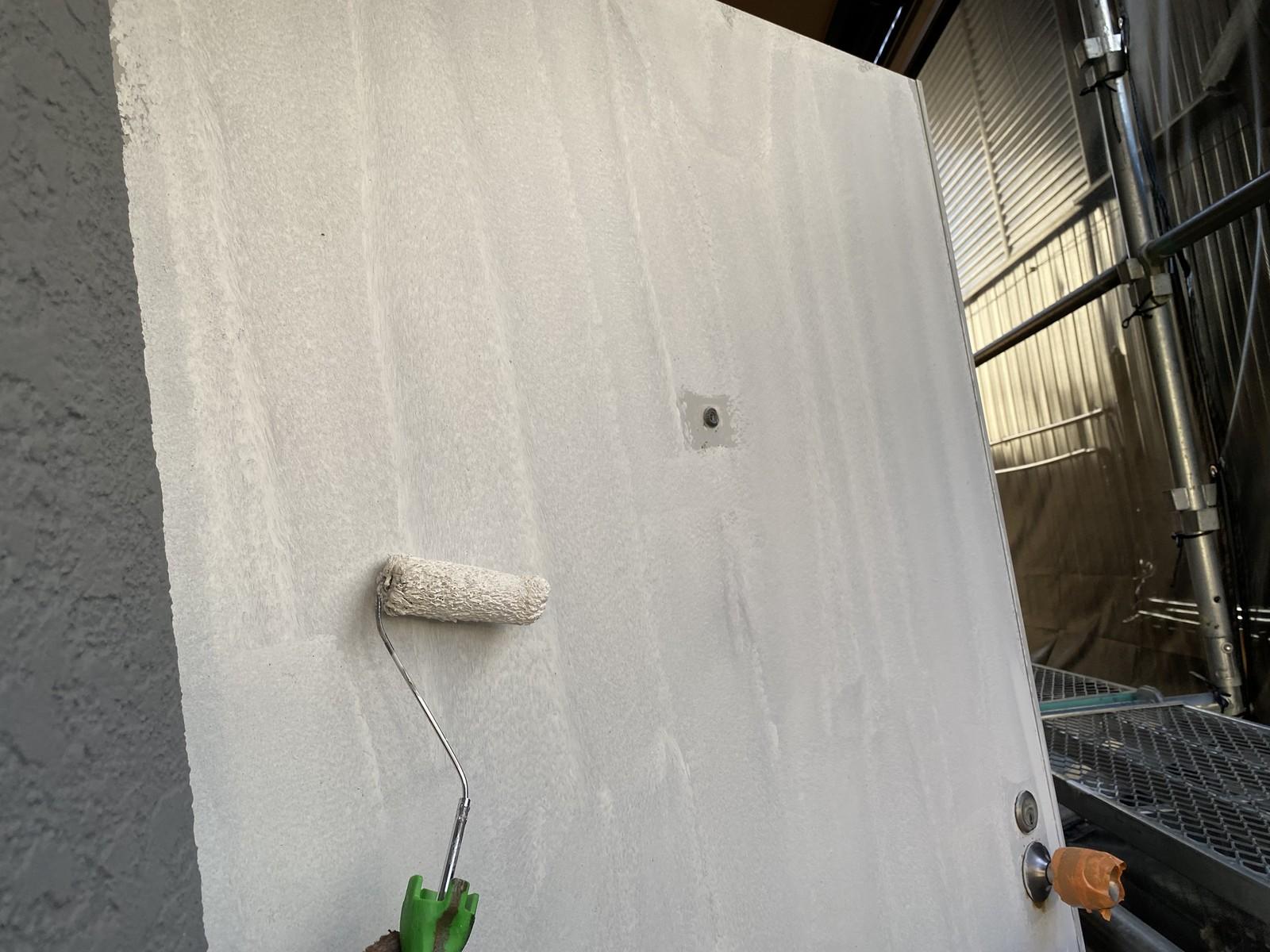 【スリムダクト塗装】下塗り