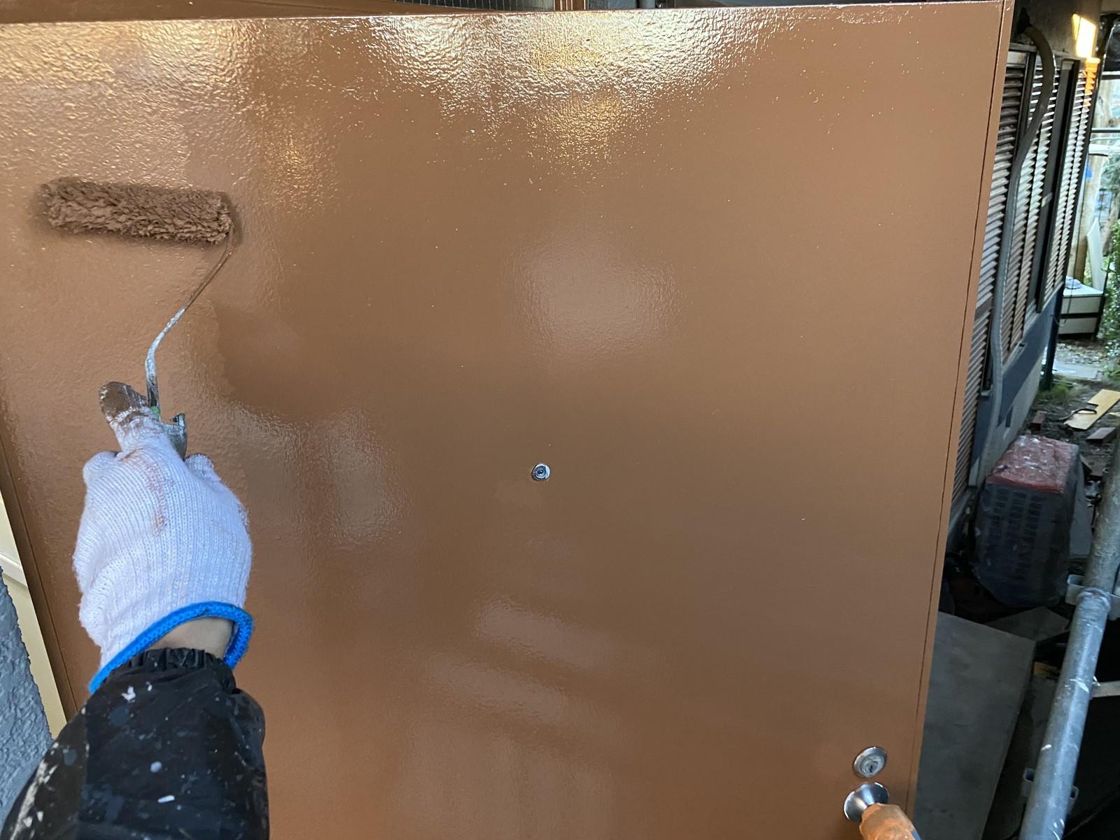 【スリムダクト塗装】上塗り