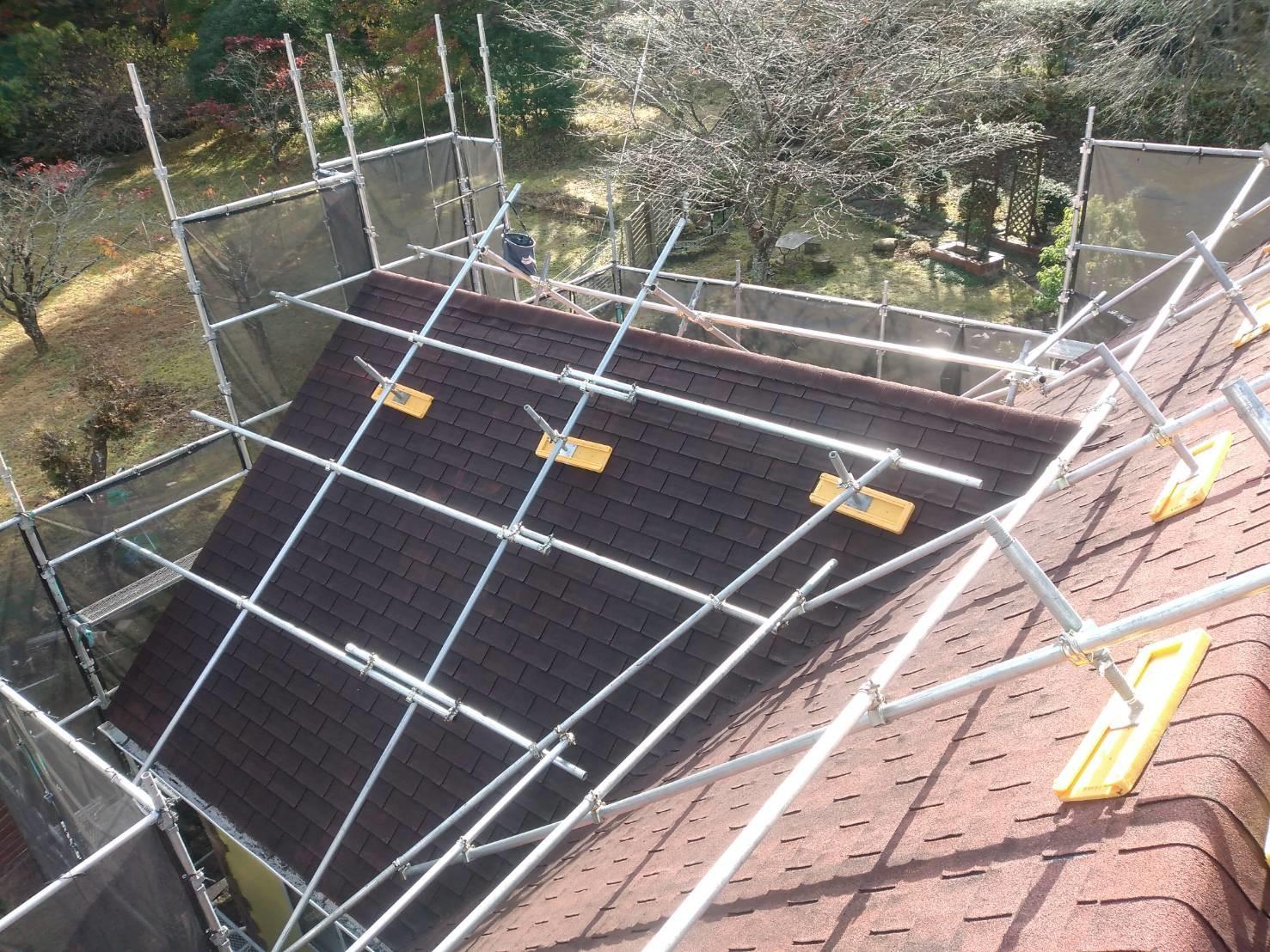 【屋根板金工事】施工前全景