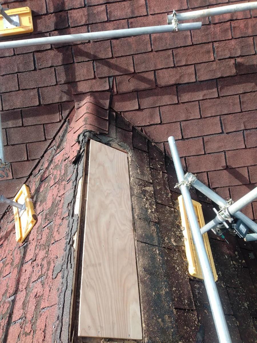 【屋根板金工事】屋根本体施工1