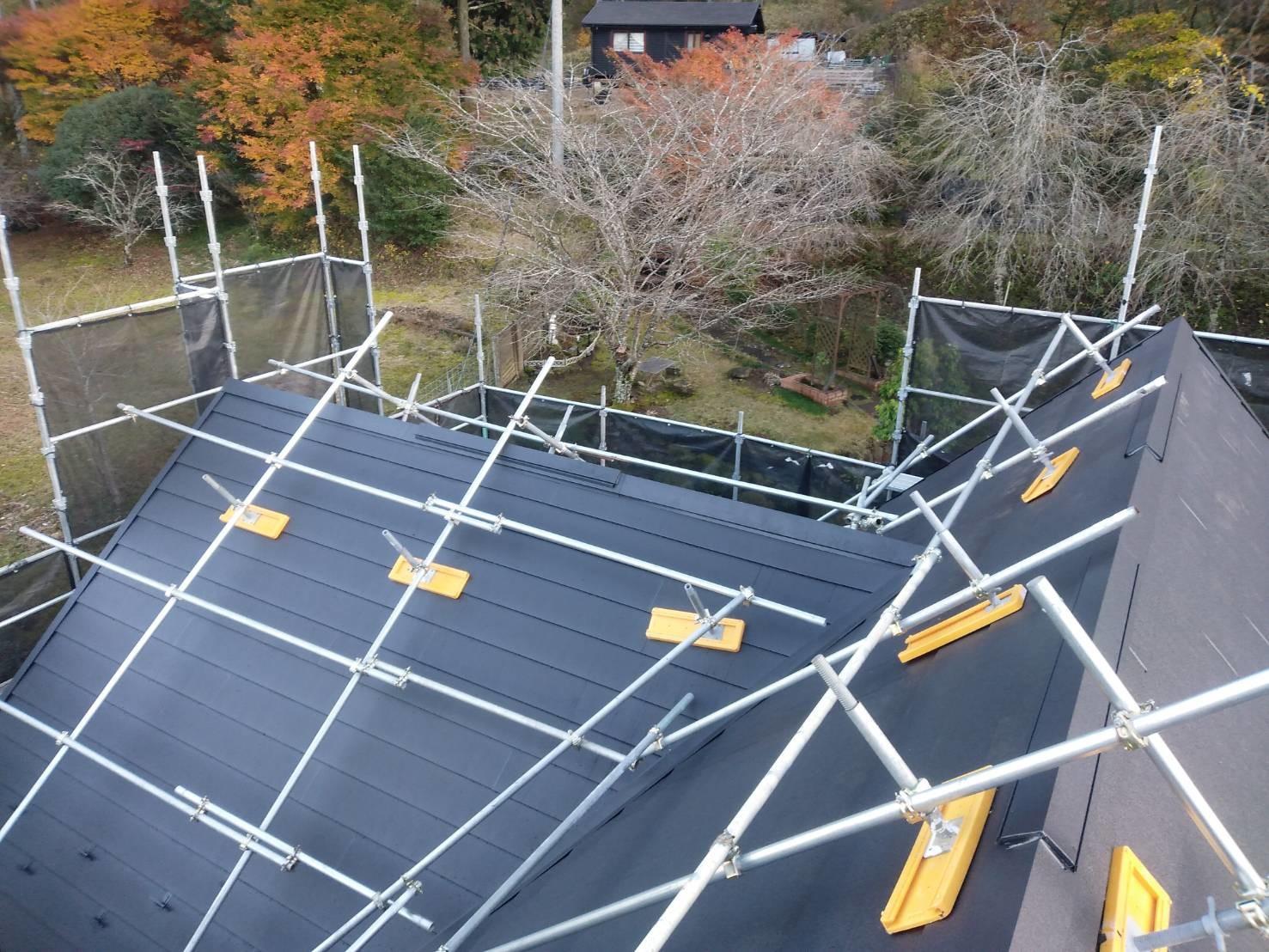 【屋根板金工事】完成全景