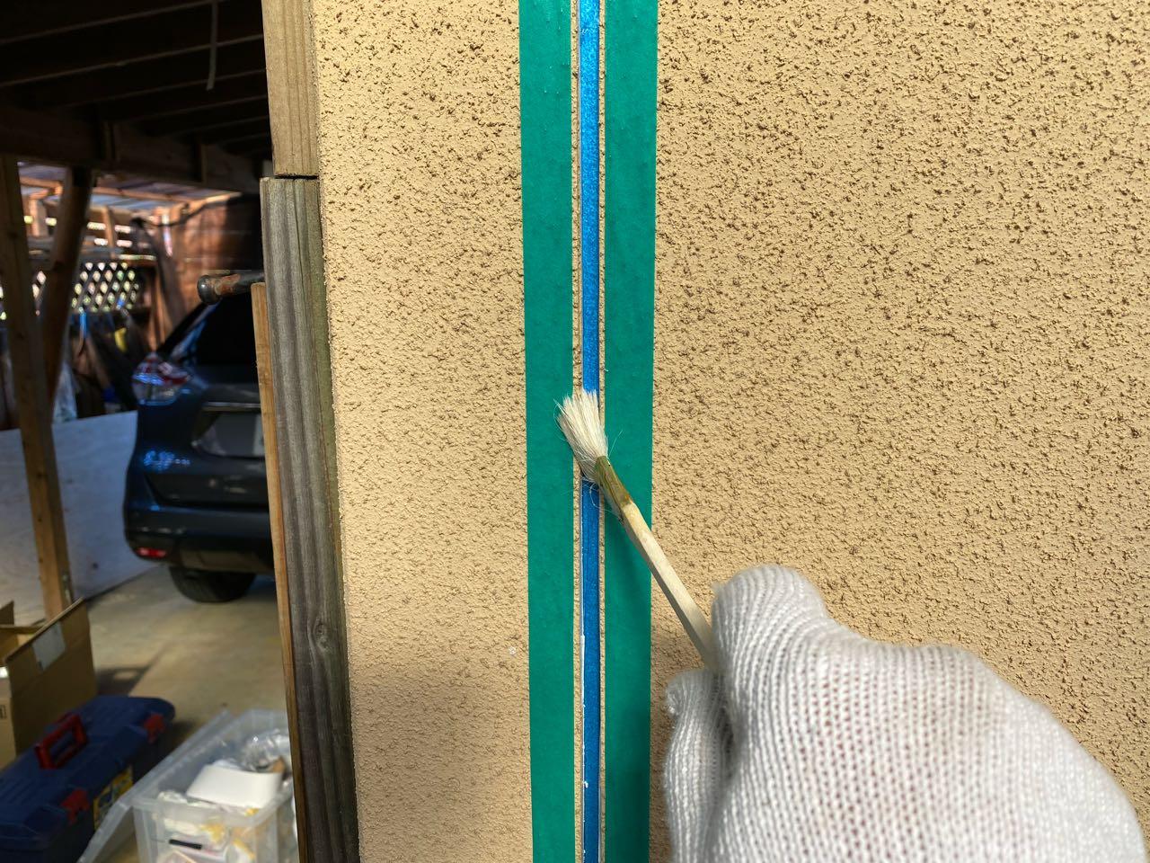 【シーリング工事】プライマー処理