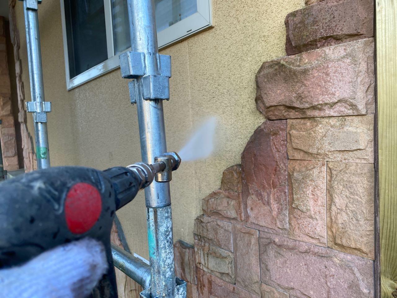 【外壁洗浄】高圧水洗浄