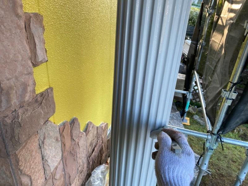 【水切り塗装】上塗り