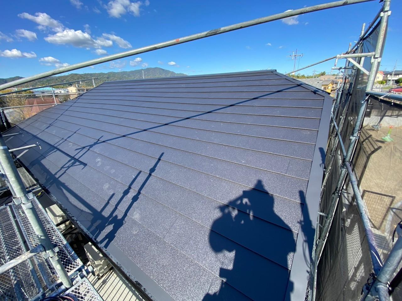 【屋根板金工事】完成全景