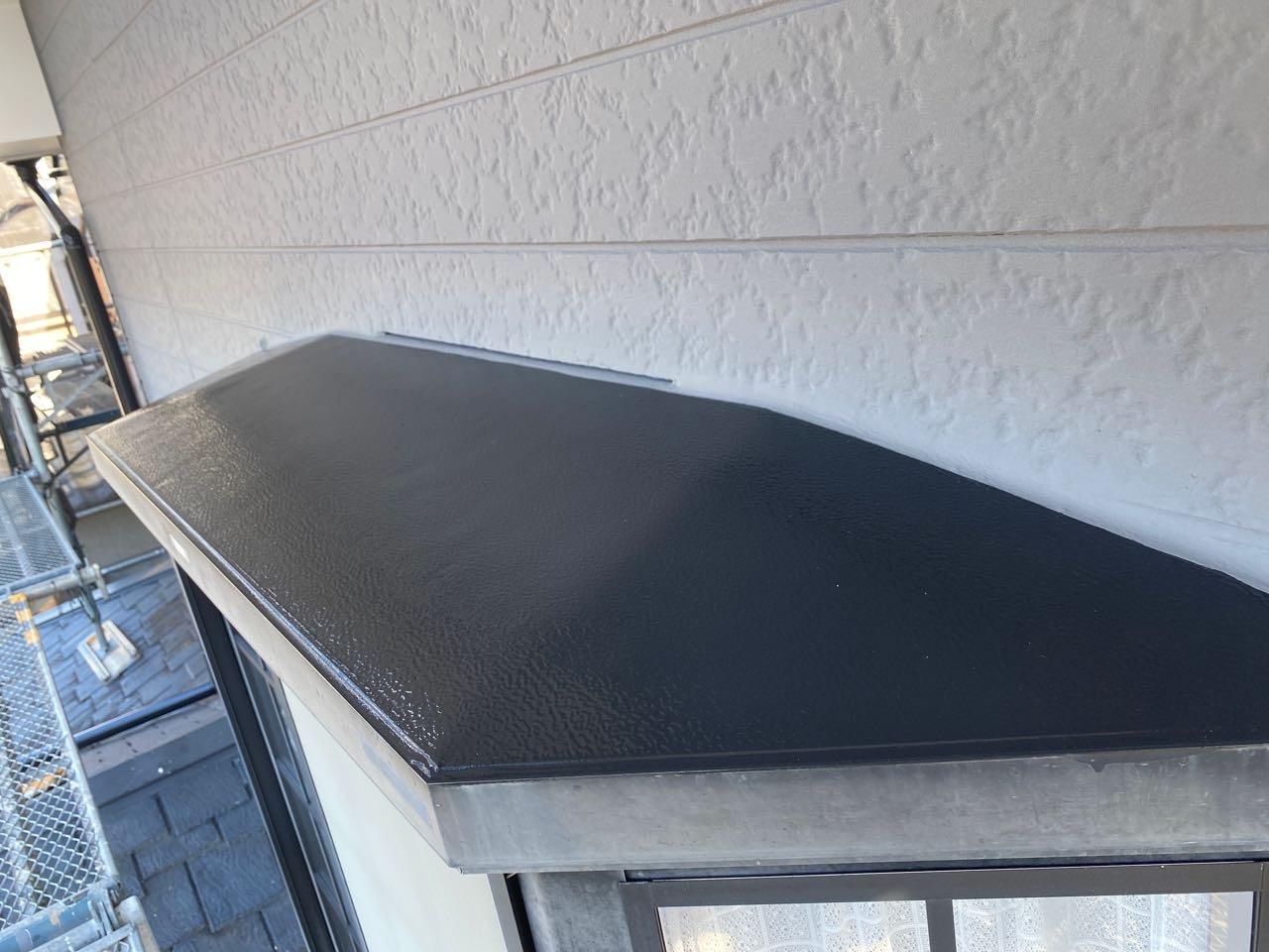 【庇塗装】完了