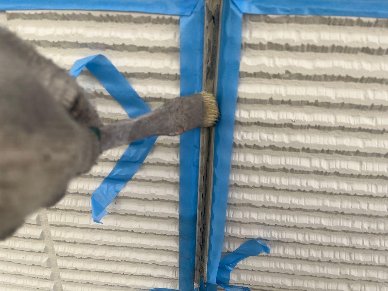 【シーリング工事】プライマー処理