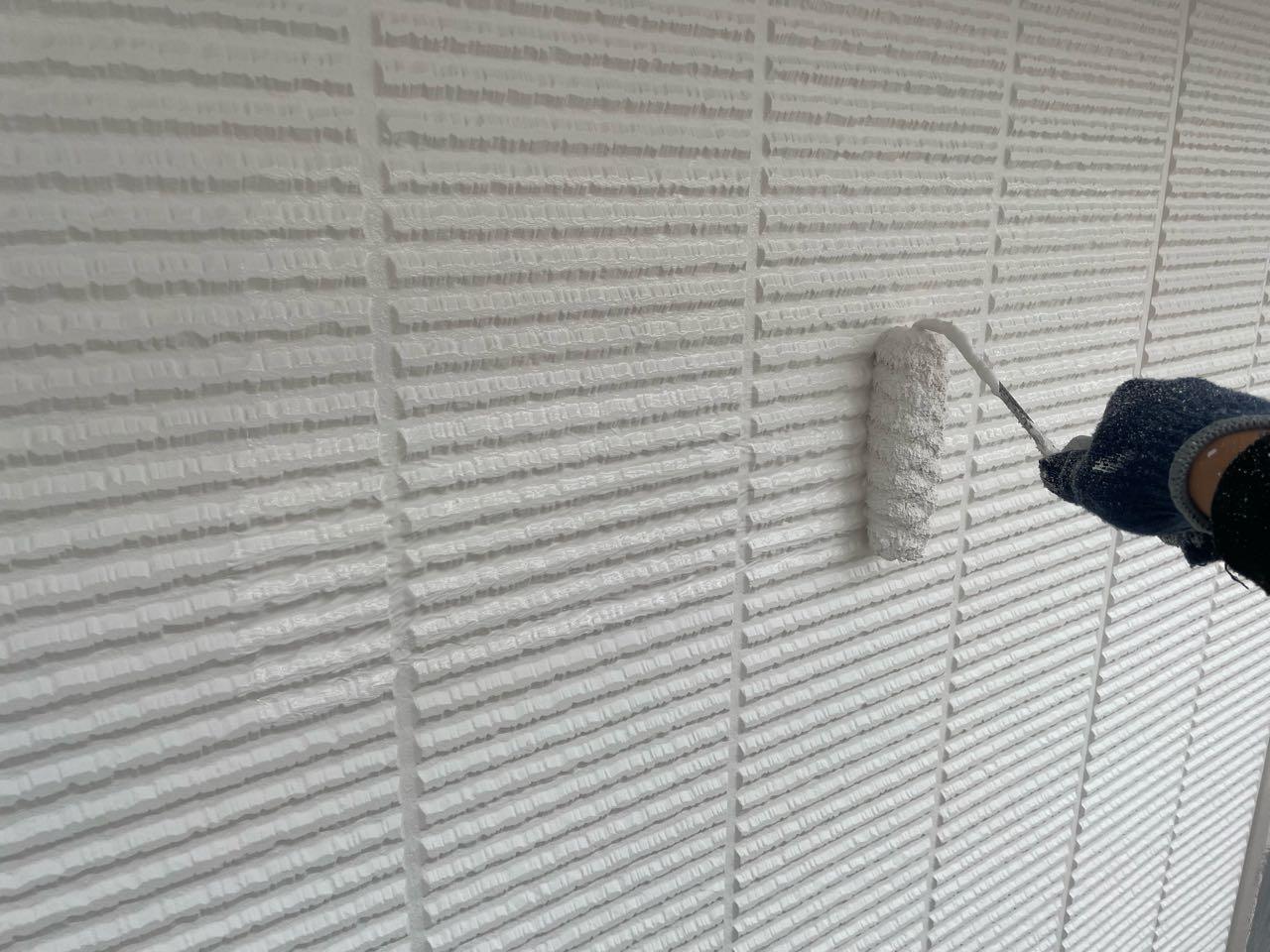 【外壁塗装1】上塗り