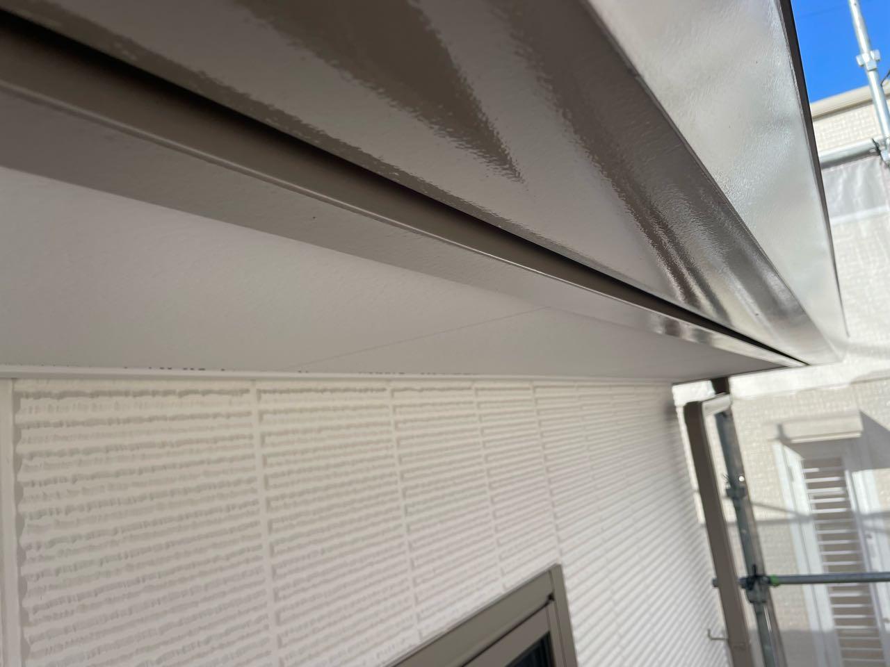 【破風・鼻隠し塗装】完了