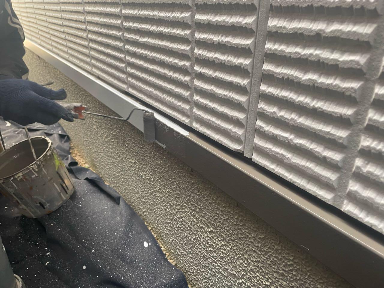 【水切り塗装】下塗り