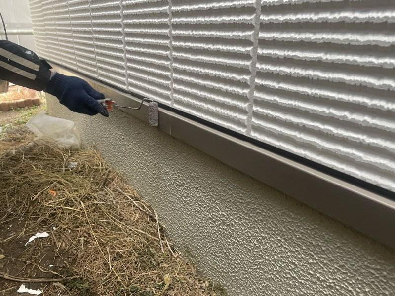 【水切り塗装】上塗り