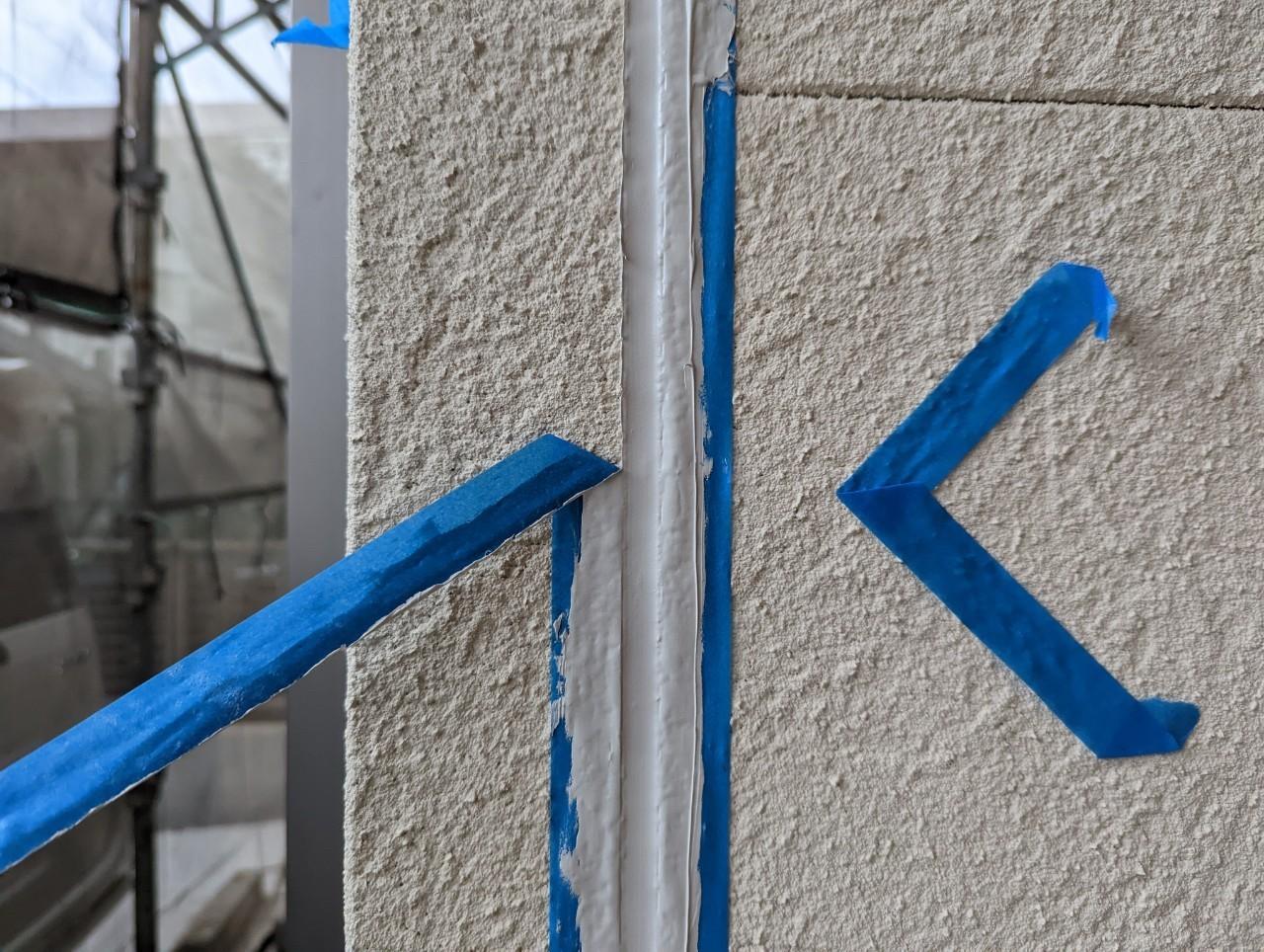 【シーリング工事】マスキング撤去