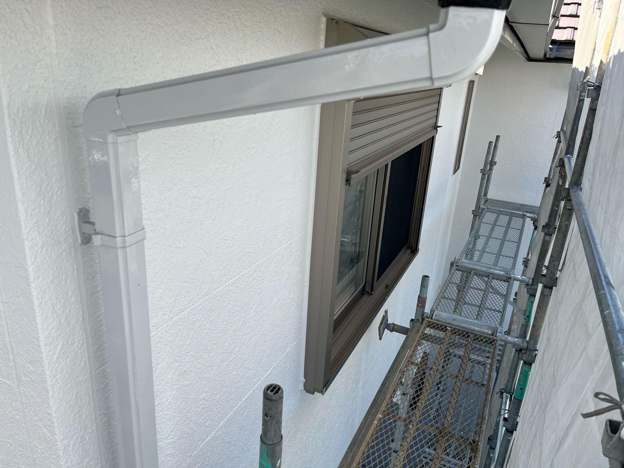 【雨樋塗装】完了