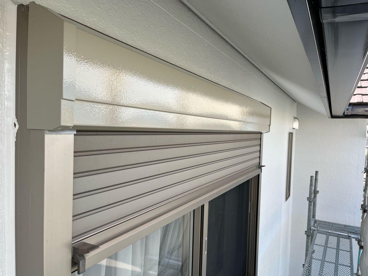 【シャッターボックス塗装】完了