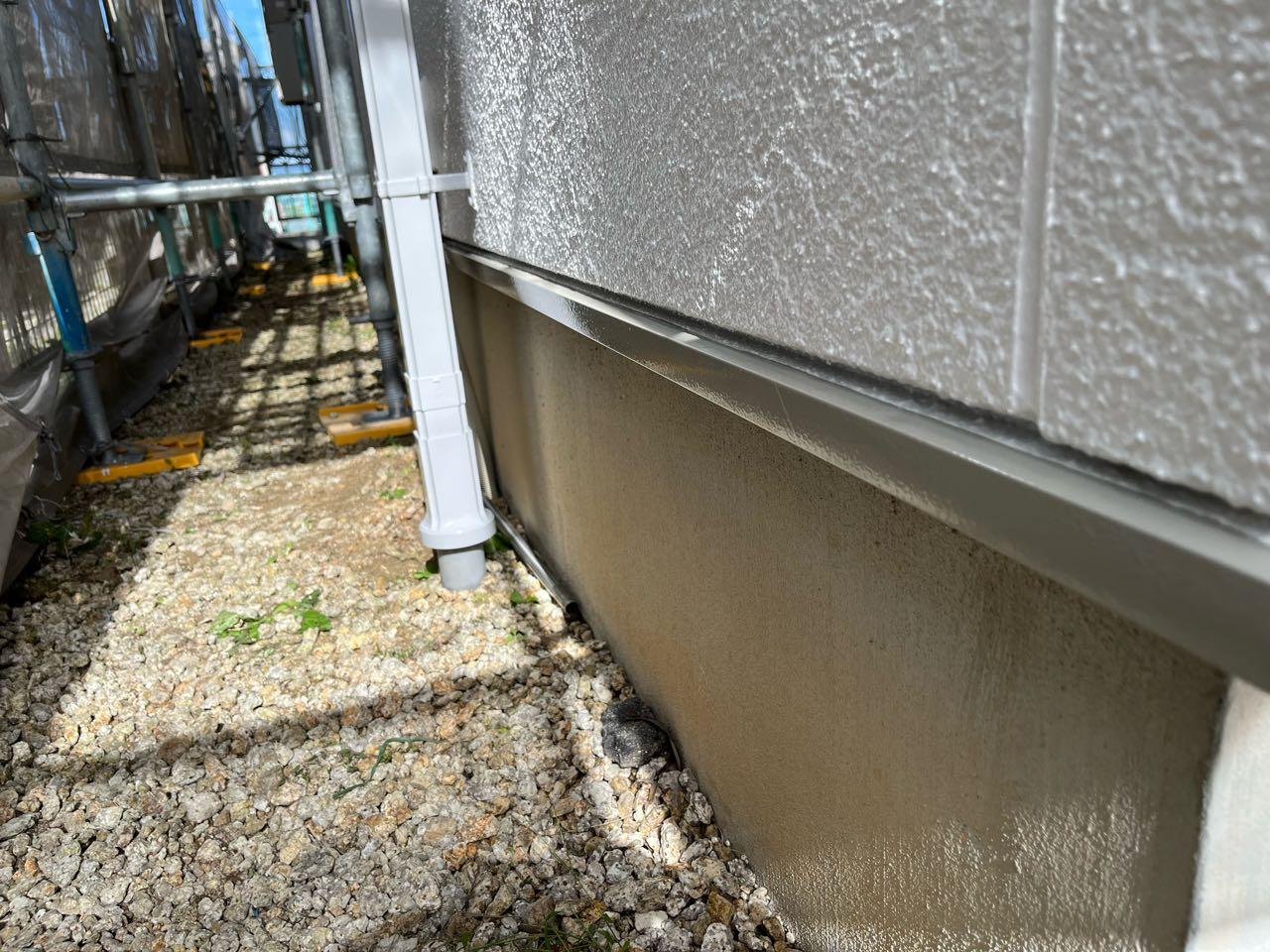 【水切り塗装】完了