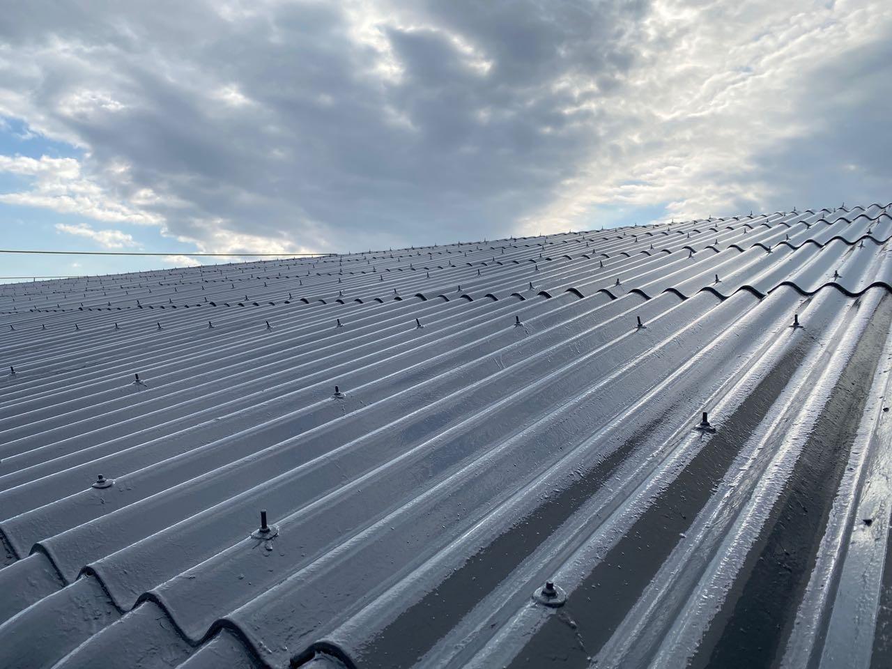 【屋根塗装】完了