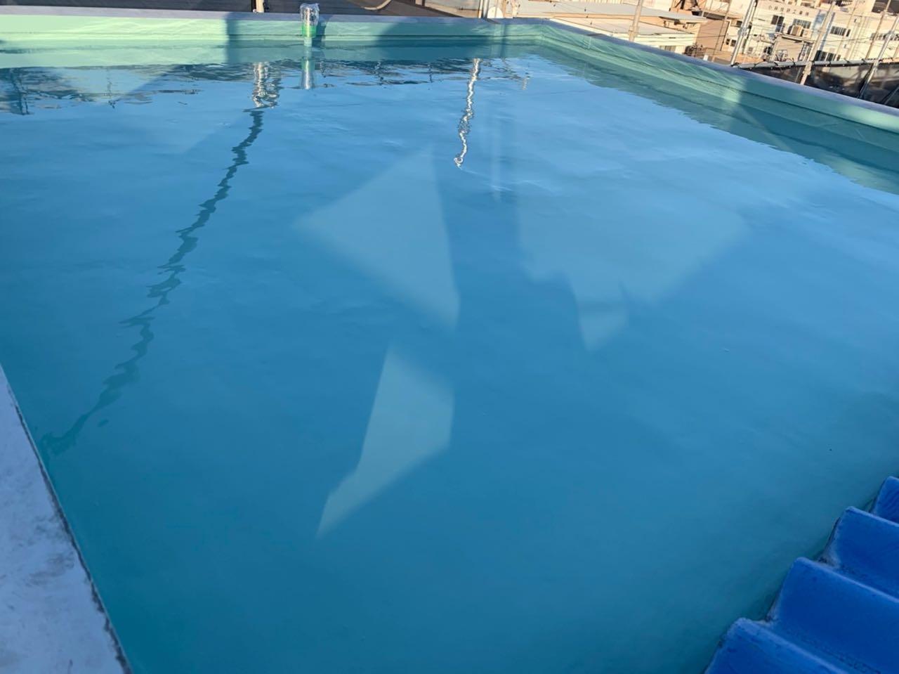 【防水工事】ウレタン防水塗布2回目