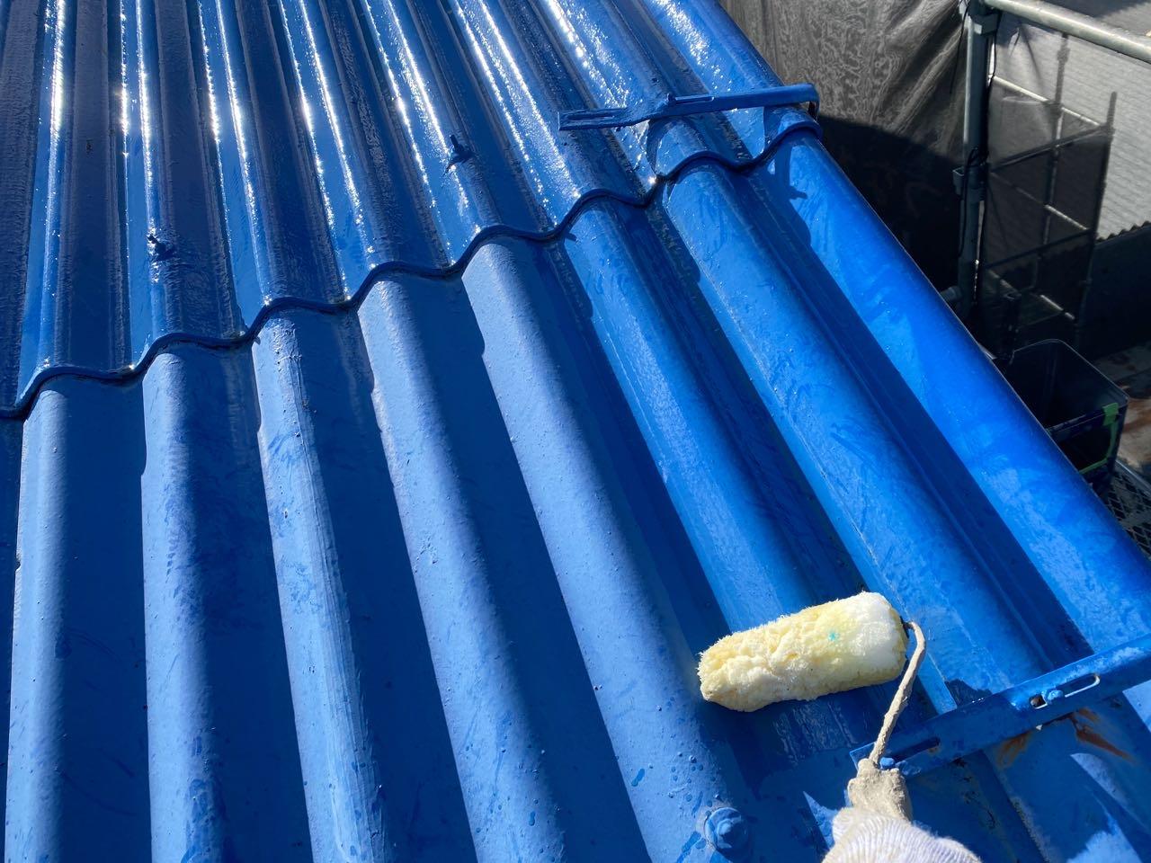 【屋根塗装】下塗り1